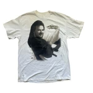 Travis Tritt Vintage 1993 Winterland Concert T-shirt Hanes Beefy-E White L